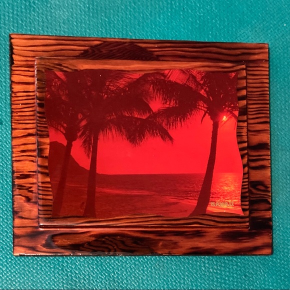 Vintage Diamond Head Waikiki Hawaii Laminated Wood - Picture 6 of 8